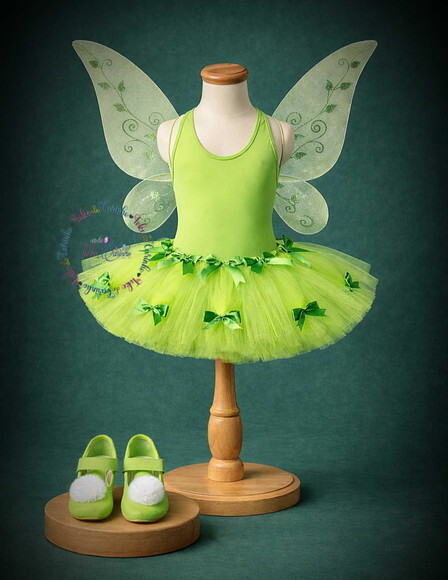 Look/fantasia Tema sininho. Tamanho 3 até 6 Anos.