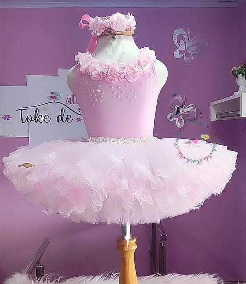 Look/figurino bailarina Luxo. Tamanho 3 até 6 Anos