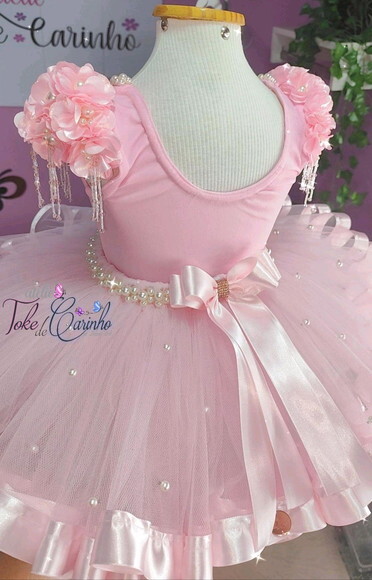 Look/figurino Bailarina/daminha. Tamanho 3 até 6 Anos.