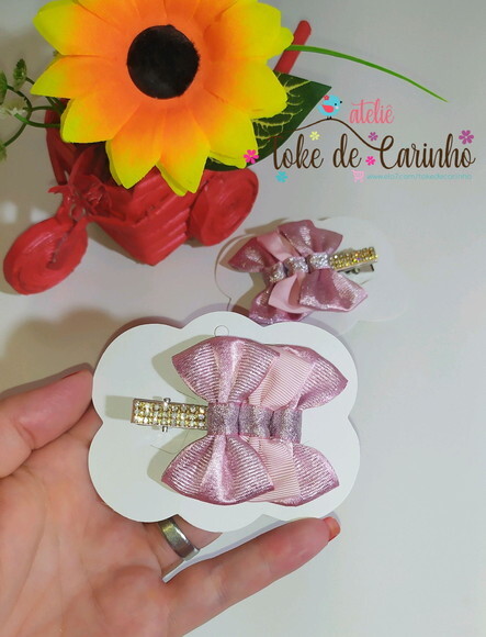 Par de Laçinhos de Cabelo.