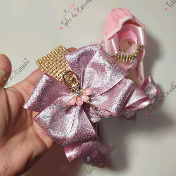 Sapatilha + Porta Coque Ballet Luxo.