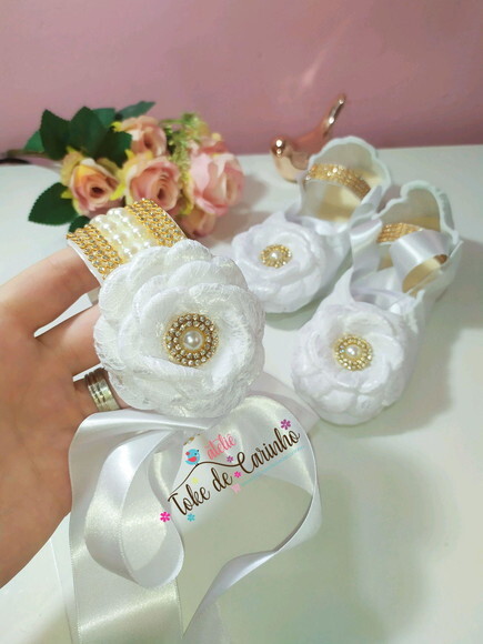 Sapatilha + Porta Coque Bailarina Luxo.