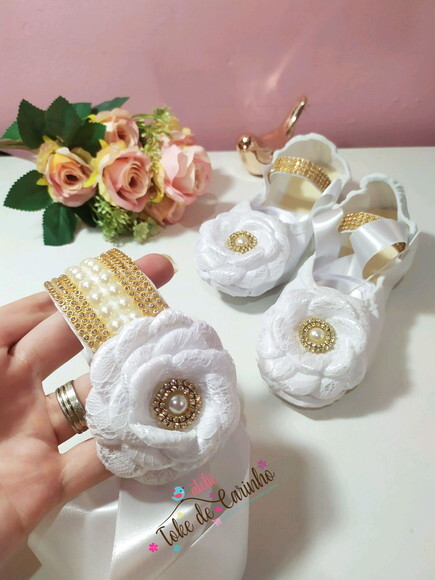 Sapatilha + Porta Coque Bailarina Luxo.