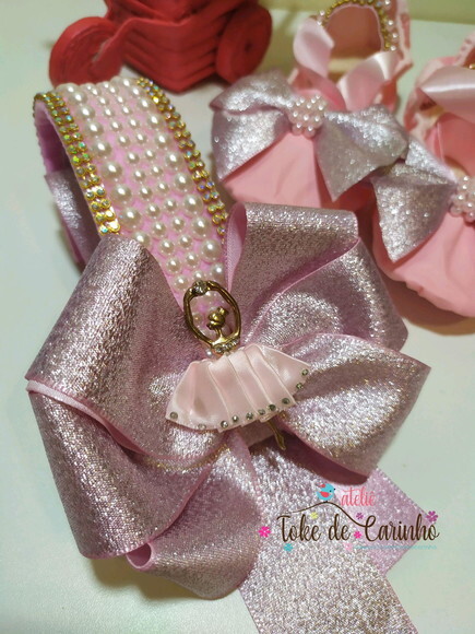 Sapatilha + Porta Coque Ballet Luxo.