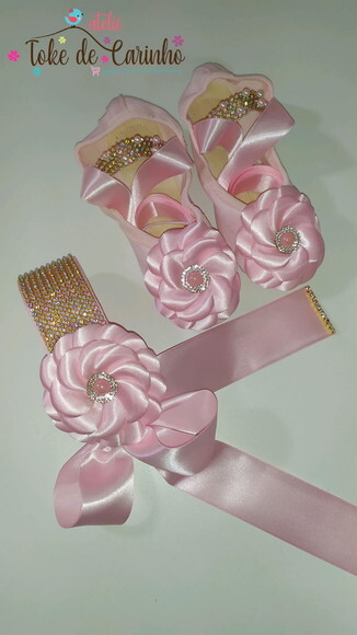 Sapatilha Bailarina + Porta Coque Ballet Luxo.