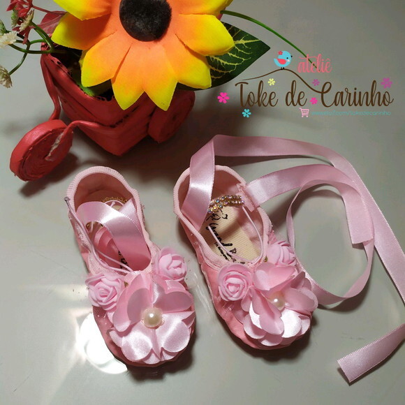 Sapatilha Bailarina + Meia Calça.