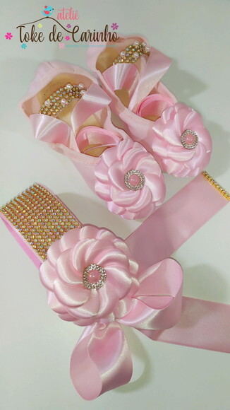 Sapatilha Bailarina + Porta Coque Ballet Luxo.