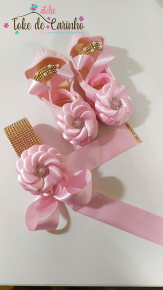 Sapatilha Bailarina + Porta Coque Ballet Luxo.