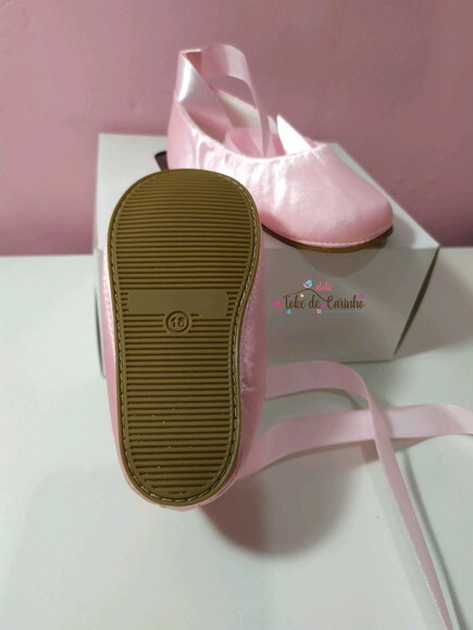 Sapatilha Bailarina. Tamanho 20 (13cm)