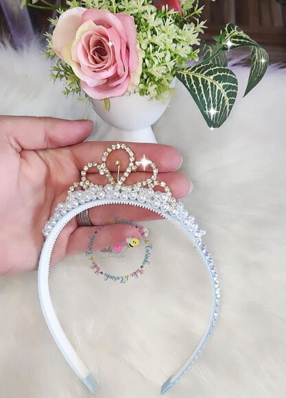 Tiara Coroa Luxo