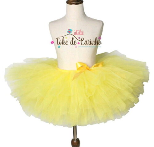 **Saia tutu "Ensaio Fotográfico". Tamanho 1 até 4 anos.