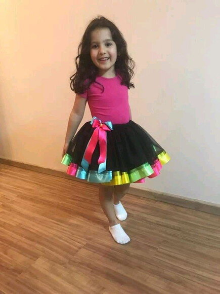 **Saia tutu "Ensaio Fotográfico". Tamanho 1 até 4 anos.