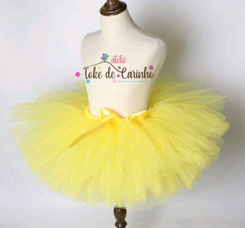 **Saia tutu Ensaio Fotográfico. Tamanho 1 até 4 anos.