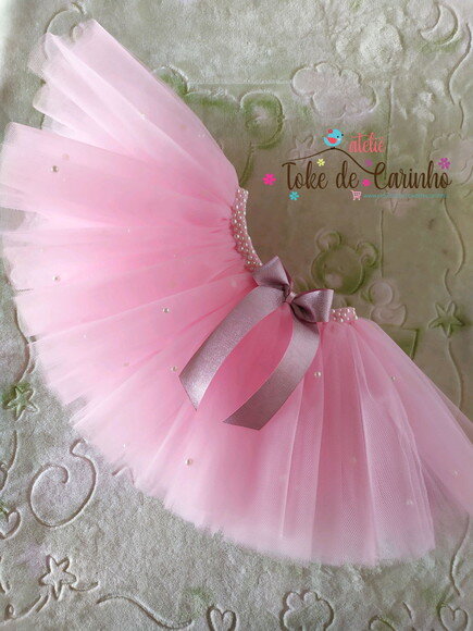**Saia tutu Luxo Ensaio Fotográfico. Tamanho 1 até 4 anos.