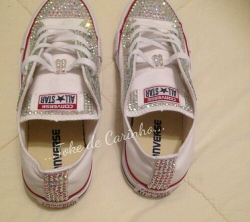 *all Star Personalizado em Cristais. Tamanho 34 ao 40.