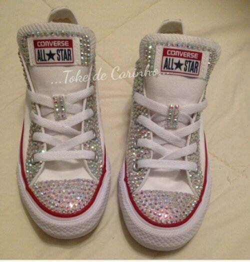 *all Star Personalizado em Cristais. Tamanho 34 ao 40.