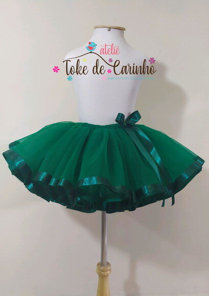 *Saia tutu Luxo "Ensaio Fotográfico". Tamanho 1 até 4 anos.
