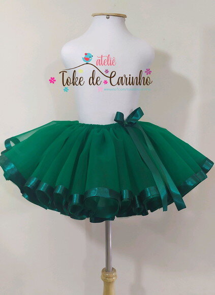 *Saia tutu Luxo Ensaio Fotográfico. Tamanho 1 até 4 anos.