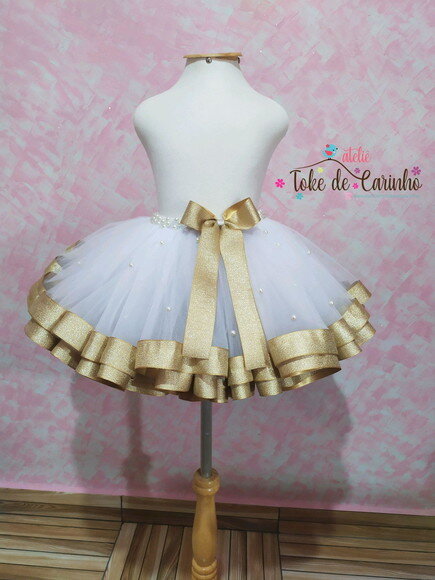 *Saia tutu Luxo Ensaio Fotográfico. Tamanho 1 até 4 anos.