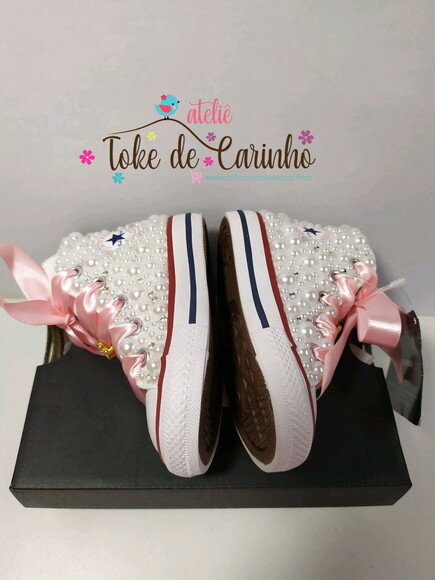 All Star Cano Alto Infantil Personalizado. Tamanho 26 ao 32
