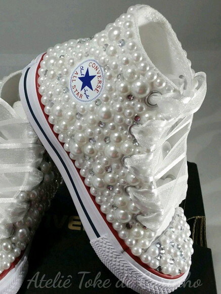 All Star Infantil Pérolas Luxo. Tamanho 26 ao 32