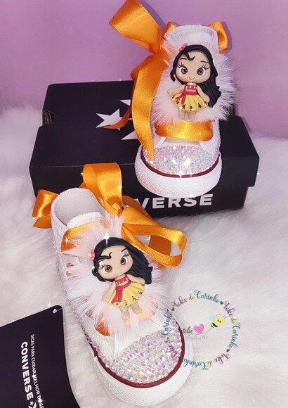 All Star Personalizado moana. Tamanho 18 ao 25.