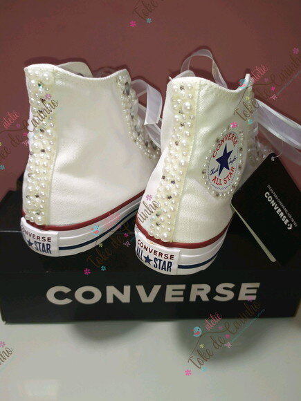 All Star Personalizado em Pérolas e Cristais. 34 ao 40.