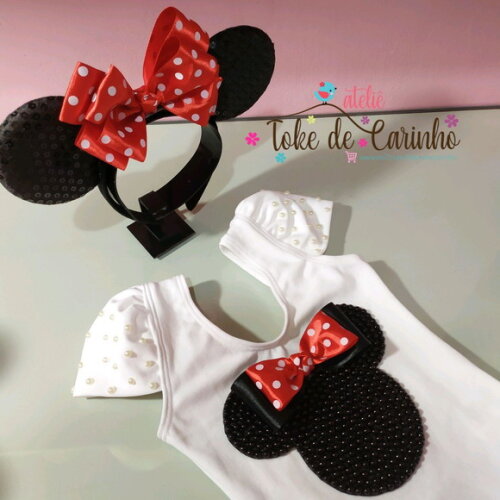 Body + Tiara Minnie Luxo.