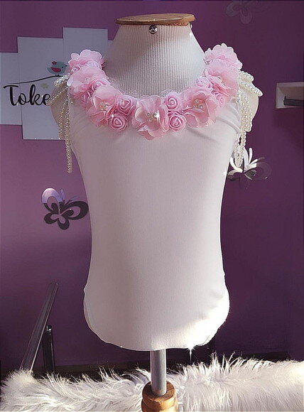 Collant/body Bailarina. Tamanho 1 ao 6 Anos.