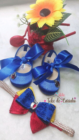 Conjunto tema "Branca de neve".