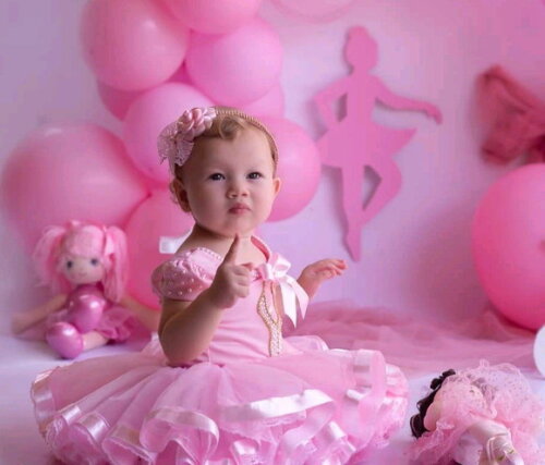 Conjunto Tutu Tema "bailarina". Tamanho 1 ou 2