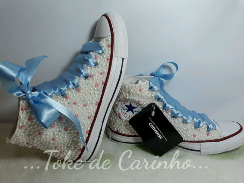 Converse All Star Infantil Pérolas. Tamanho 26 ao 32