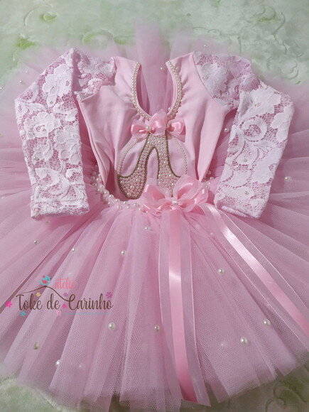 Fantasia bailarina. Tamanho 1 ou 2 Anos