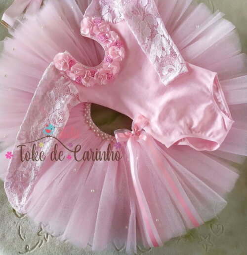 Fantasia bailarina. Tamanho 1 ou 2 Anos