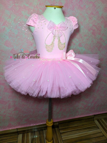 Fantasia bailarina. Tamanho 4 ou 6 Anos