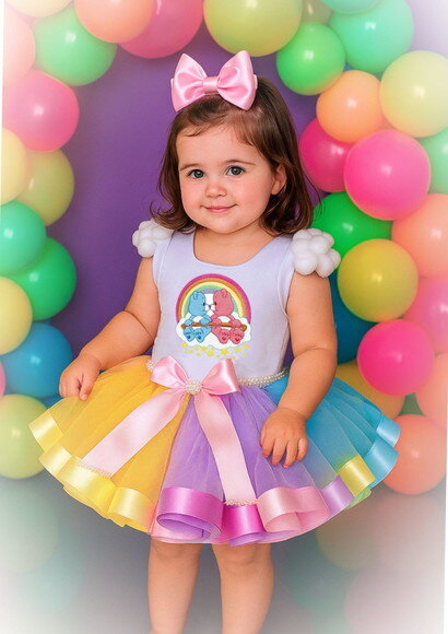 Fantasia "ursinhos Carinhosos. Tamanho 1 ou 2 Anos.