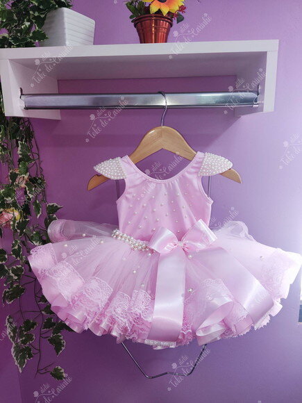Fantasia Bailarina. Tamanho 1 ou 2 Anos.