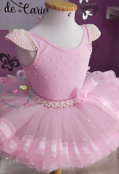 Fantasia Bailarina. Tamanho 1 ou 2 Anos.