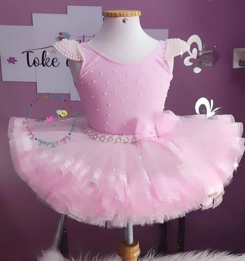 Fantasia Bailarina. Tamanho 1 ou 2 Anos.