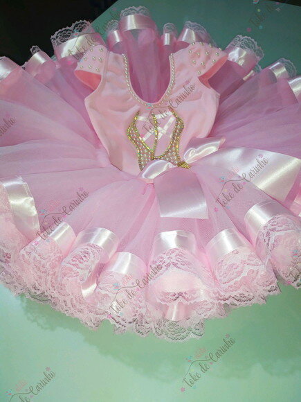 Fantasia Bailarina. Tamanho 1 ou 2 Anos.