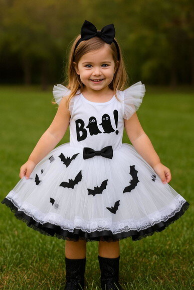 Fantasia Heloween "fantasminha".tamanho 4 ou 6 Anos.