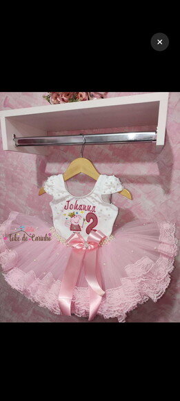 Fantasia Infantil Peppa Pig. Tamanho 1 ou 2 Anos.