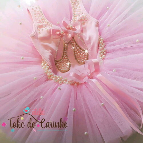 Fantasia Tema "bailarina". Tamanho 4 ou 6 Anos