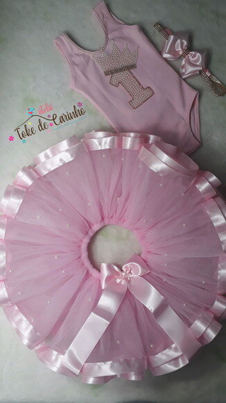 Fantasia tutu Princesa. TAMANHO 1 A 4 ANOS