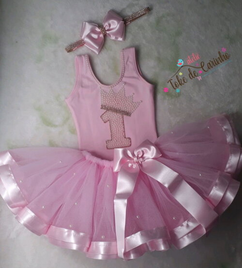 Fantasia tutu Princesa. TAMANHO 1 A 4 ANOS