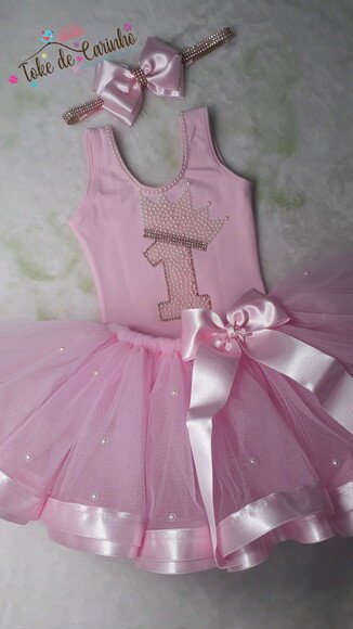 Fantasia tutu Princesa. TAMANHO 1 A 4 ANOS