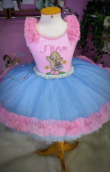 Fantasia/look Tema bobbie Goods. Tamanho 3 até 6 Anos.