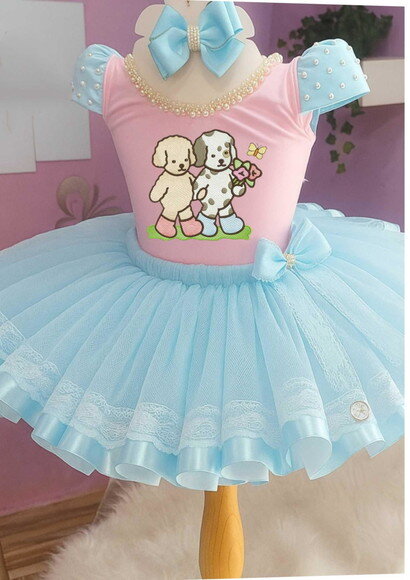 Fantasia/look Tema "bobbie Goods". Tamanho 3 até 6 Anos.
