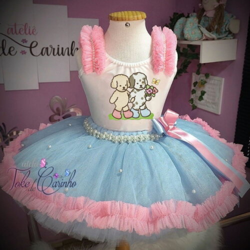 Fantasia/look Tema "bobbie Goods". Tamanho 3 até 6 Anos.