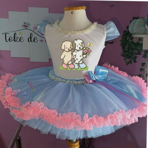 Fantasia/look Tema "bobbie Goods". Tamanho 3 até 6 Anos.